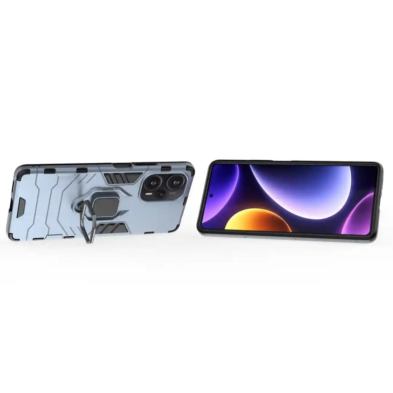 Classic Robot - Back Case for Poco F5 5G - 6.67 Inches - (INR 299 For Prepaid Orders Only)