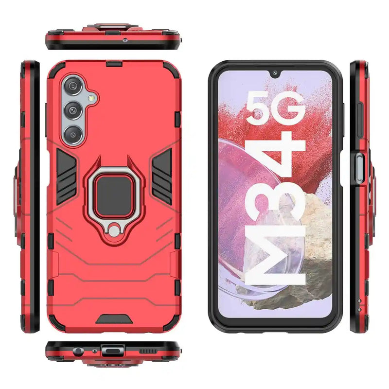 Classic Robot - Back Case for Samsung Galaxy M34 5G - 6.5 Inches - (INR 299 For Prepaid Orders Only)