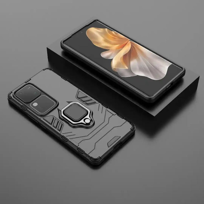 Classic Robot - Back Case for Vivo V30 5G - 6.78 Inches - (INR 299 Only for prepaid orders)