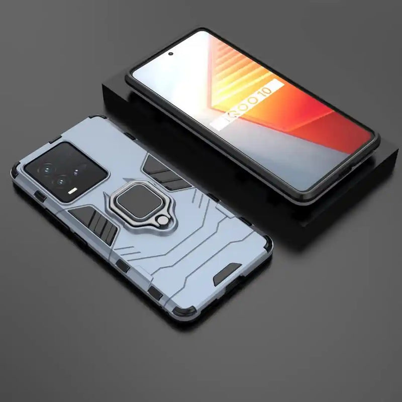 Classic Robot - Mobile Back Cover for IQOO 10 5G - 6.78 Inches - (INR 299 Only for prepaid orders)