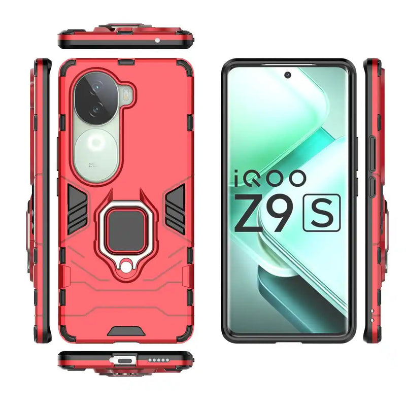 Classic Robot - Mobile Back Cover for IQOO Z9s 5G - 6.77 Inches - (INR 299 Only for prepaid orders)