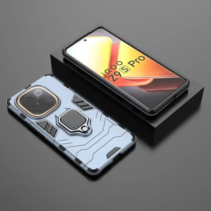 Classic Robot - Mobile Back Cover for IQOO Z9s Pro 5G - 6.77 Inches - (INR 299 Only for prepaid orders)