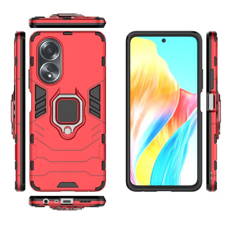 Classic Robot - Mobile Back Cover for Oppo A58 4G - 6.72 Inches - (INR 299 Only for prepaid orders)