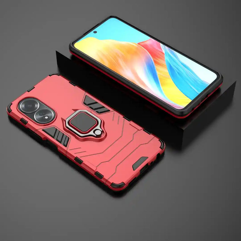 Classic Robot - Mobile Back Cover for Oppo A58 4G - 6.72 Inches - (INR 299 Only for prepaid orders)