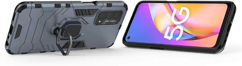 Classic Robot - Mobile Back Cover for Oppo A74 5G - 6.5 Inches - (INR 299 Only for prepaid orders)