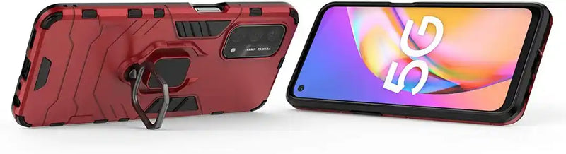 Classic Robot - Mobile Back Cover for Oppo A74 5G - 6.5 Inches - (INR 299 Only for prepaid orders)