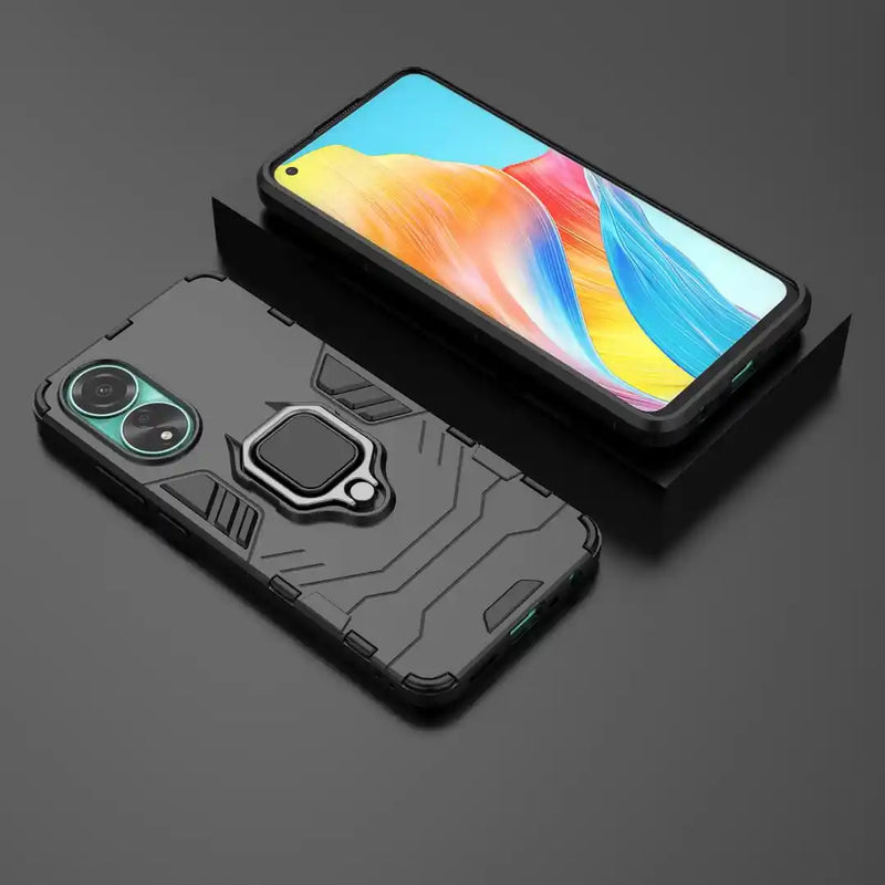 Classic Robot - Mobile Back Cover for Oppo A78 4G - 6.43 Inches - (INR 299 Only for prepaid orders)