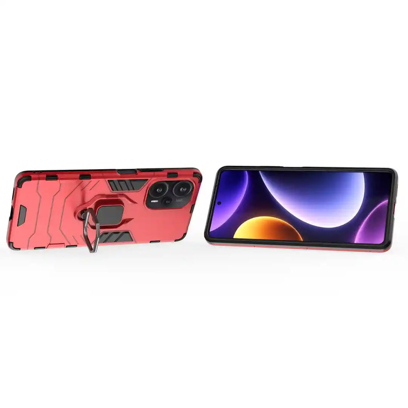 Classic Robot - Mobile Back Cover for Poco F5 5G - 6.67 Inches - (INR 299 Only for prepaid orders)