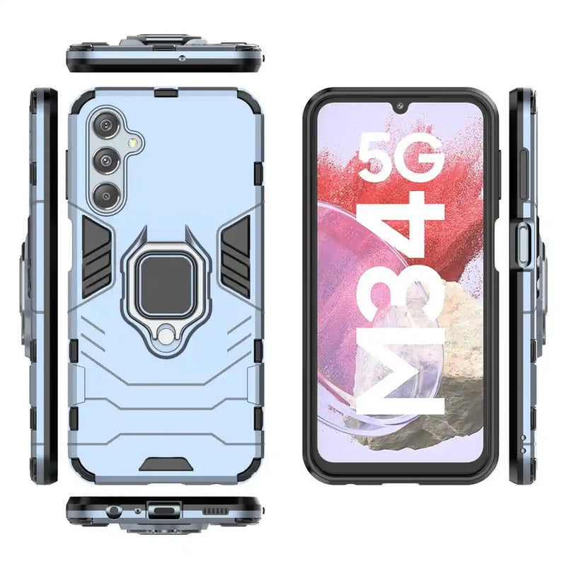 Classic Robot - Mobile Back Cover for Samsung Galaxy F34 5G - 6.5 Inches - (INR 299 Only for prepaid orders)