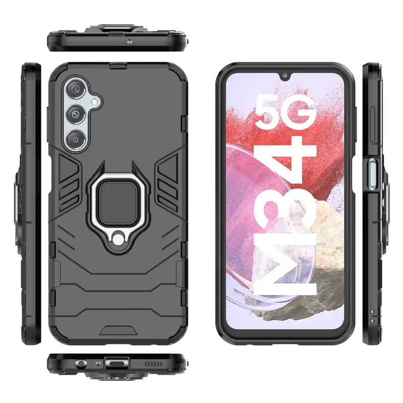 Classic Robot - Mobile Back Cover for Samsung Galaxy F34 5G - 6.5 Inches - (INR 299 Only for prepaid orders)