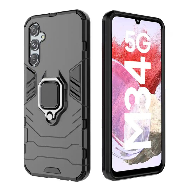 Classic Robot - Mobile Back Cover for Samsung Galaxy M34 5G - 6.5 Inches - (INR 299 Only for prepaid orders)