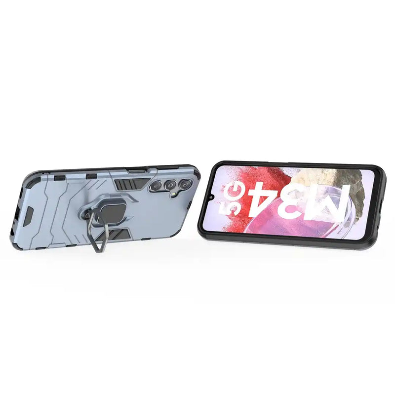 Classic Robot - Mobile Back Cover for Samsung Galaxy M34 5G - 6.5 Inches - (INR 299 Only for prepaid orders)