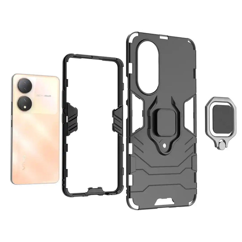 Classic Robot - Mobile Back Cover for Vivo T2 5G - 6.38 Inches - (INR 299 Only for prepaid orders)