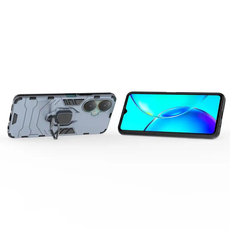 Classic Robot - Mobile Back Cover for Vivo Y27 - 6.64 Inches - (INR 299 Only for prepaid orders)