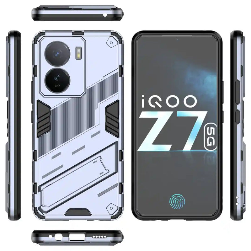 Elegant Armour - Mobile Back Case for IQOO Z7 5G - 6.38 Inches