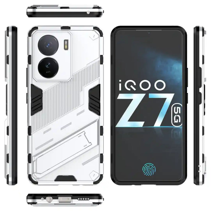 Elegant Armour - Mobile Back Case for IQOO Z7 5G - 6.38 Inches