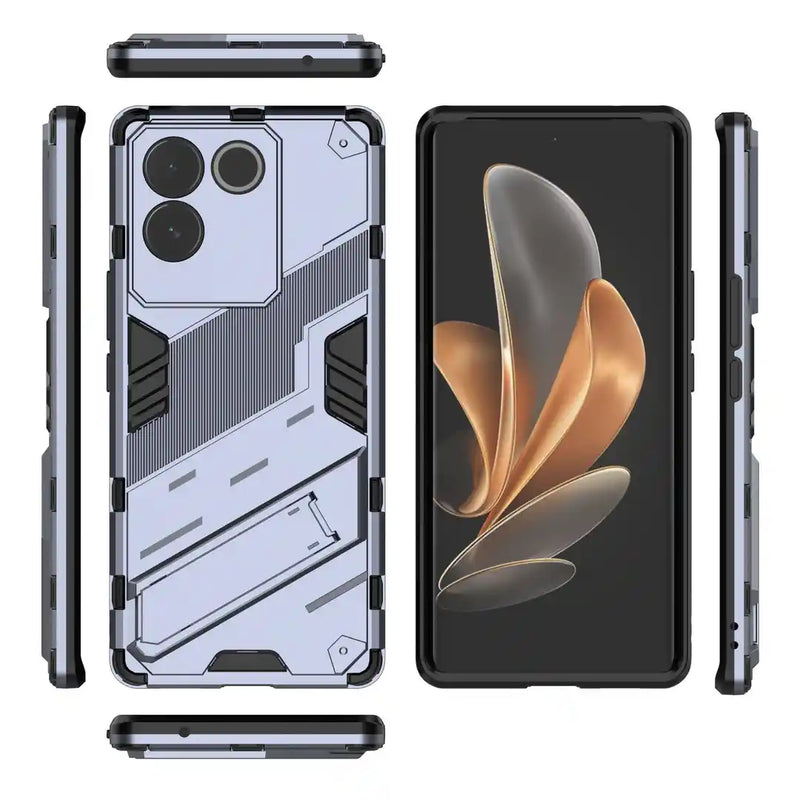 Elegant Armour - Mobile Back Case for IQOO Z7 Pro 5G - 6.78 Inches