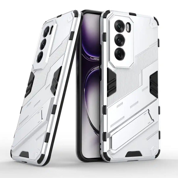 Elegant Armour - Mobile Back Case for Oppo Reno 12 5G - 6.7 Inches