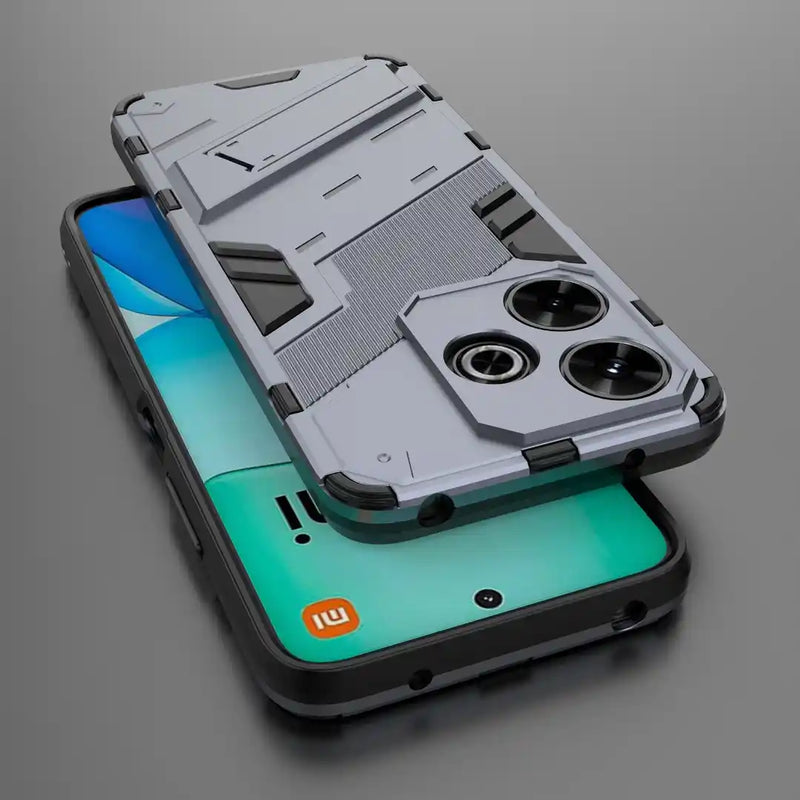 Elegant Armour - Mobile Back Case for Poco M6 Plus 5G - 6.79 Inches