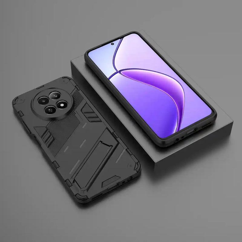 Elegant Armour - Mobile Back Case for Realme 12X 5G - 6.72 Inches