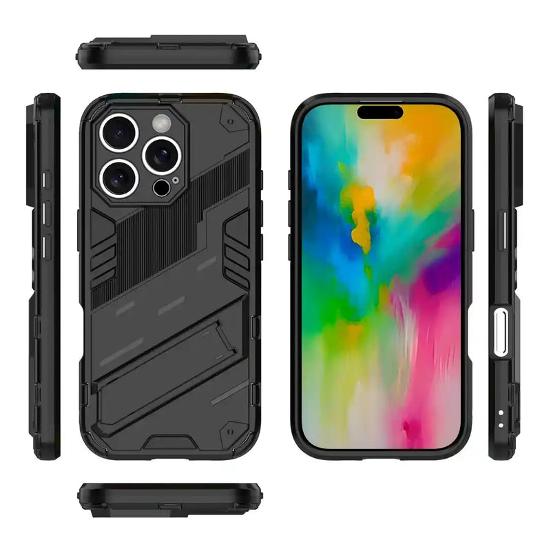 Elegant Armour - Mobile Back Case for iPhone 16 Pro - 6.3 Inches