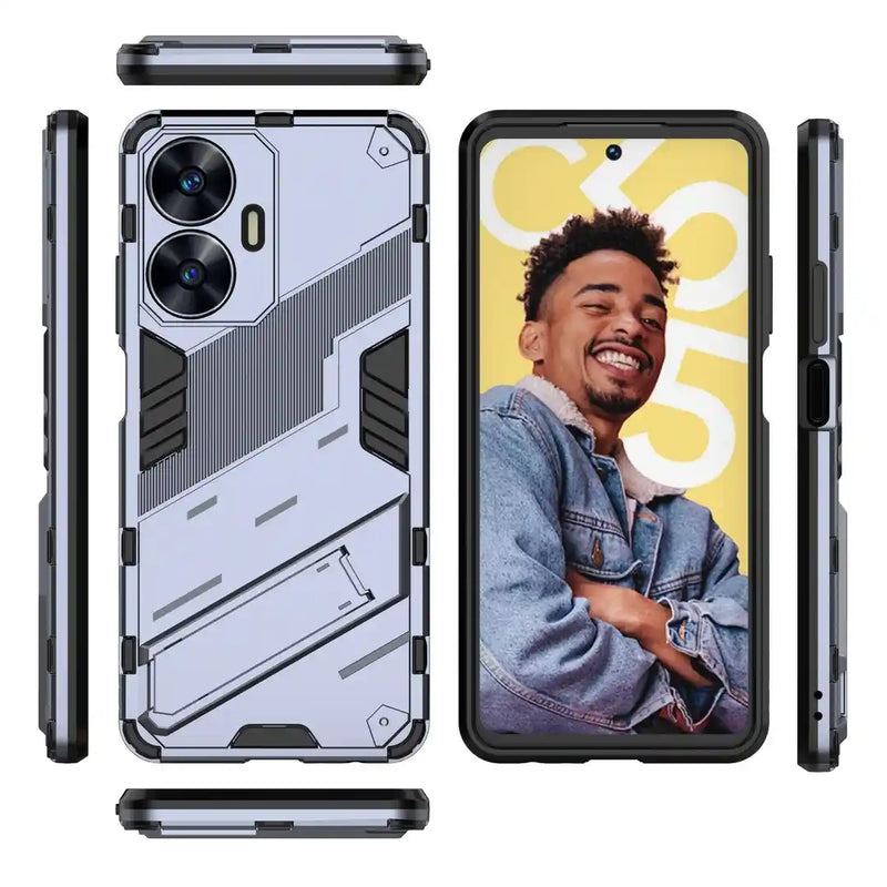 Elegant Armour -  Mobile Cover for Realme Narzo N55 - 6.72 Inches