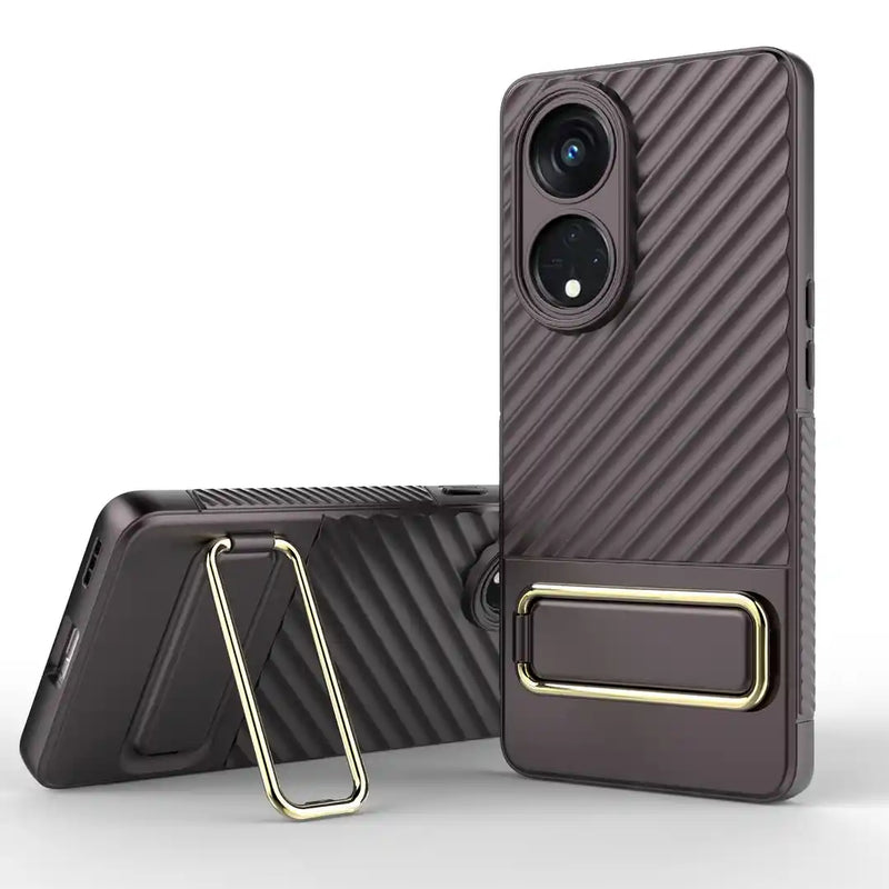 Elegant Silicone - Mobile Back Case for Oppo Reno 8T 5G - 6.7 Inches