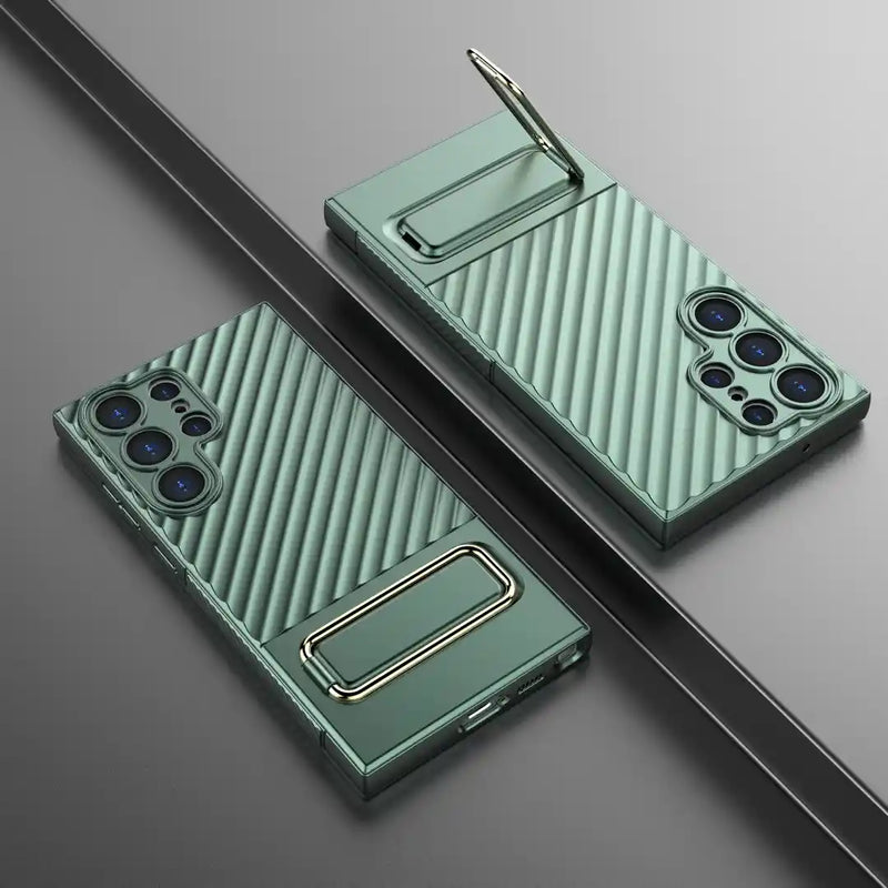 Elegant Silicone - Mobile Back Case for Samsung Galaxy S23 Ultra 5G - 6.8 Inches