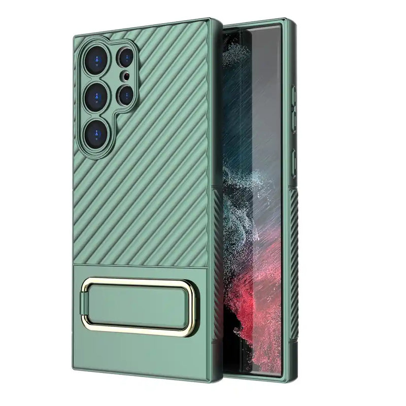 Elegant Silicone - Mobile Back Case for Samsung Galaxy S23 Ultra 5G - 6.8 Inches