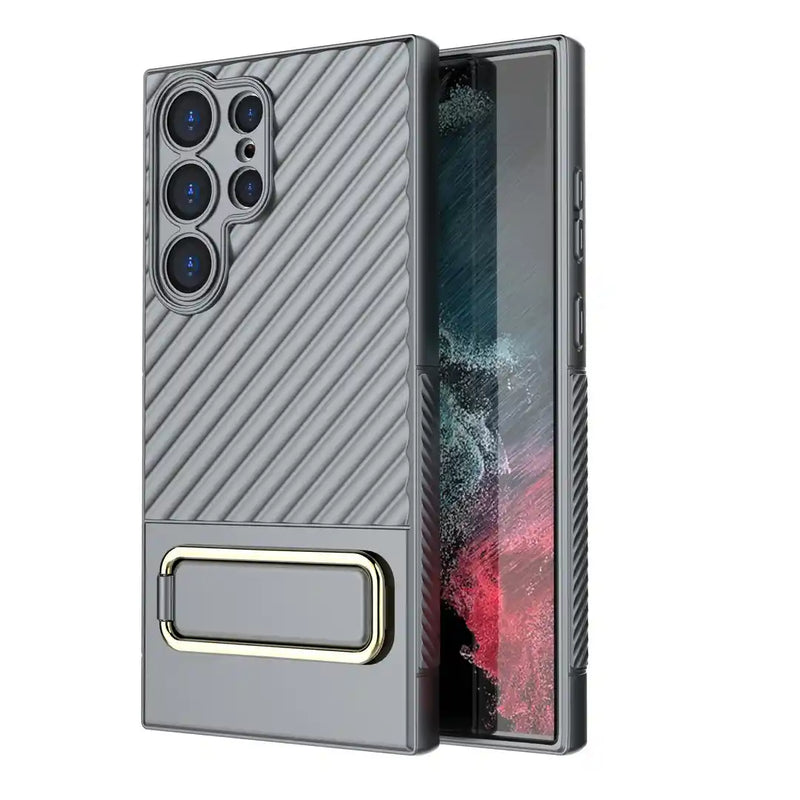 Elegant Silicone - Mobile Back Case for Samsung Galaxy S23 Ultra 5G - 6.8 Inches