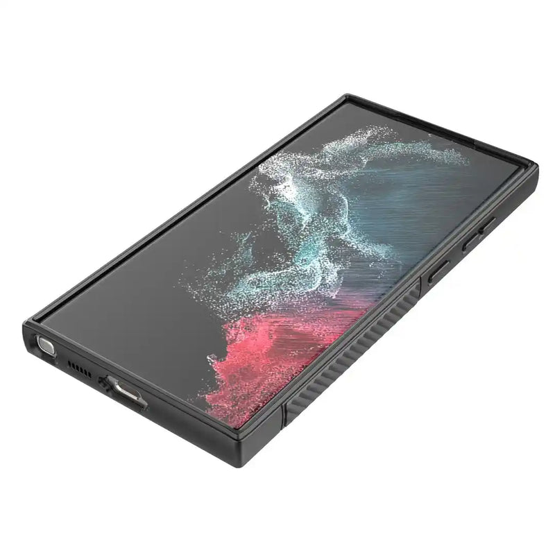 Elegant Silicone - Mobile Back Case for Samsung Galaxy S23 Ultra 5G - 6.8 Inches