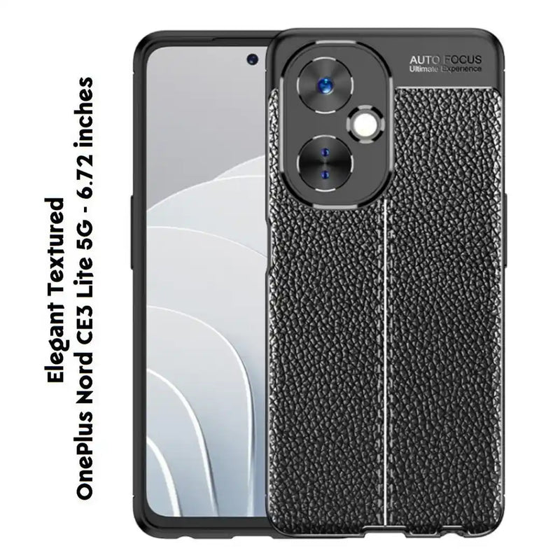 Elegant Textured - Back Case for OnePlus Nord CE3 Lite 5G - 6.72 Inches