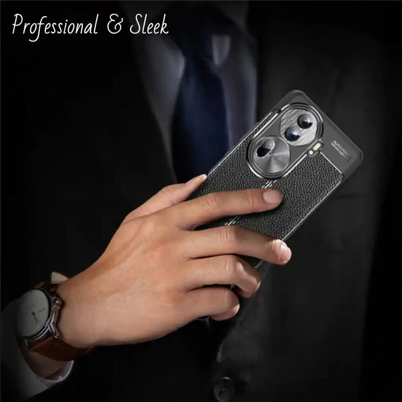 Elegant Textured - Back Case for Oppo Reno 11 5G - 6.7 Inches