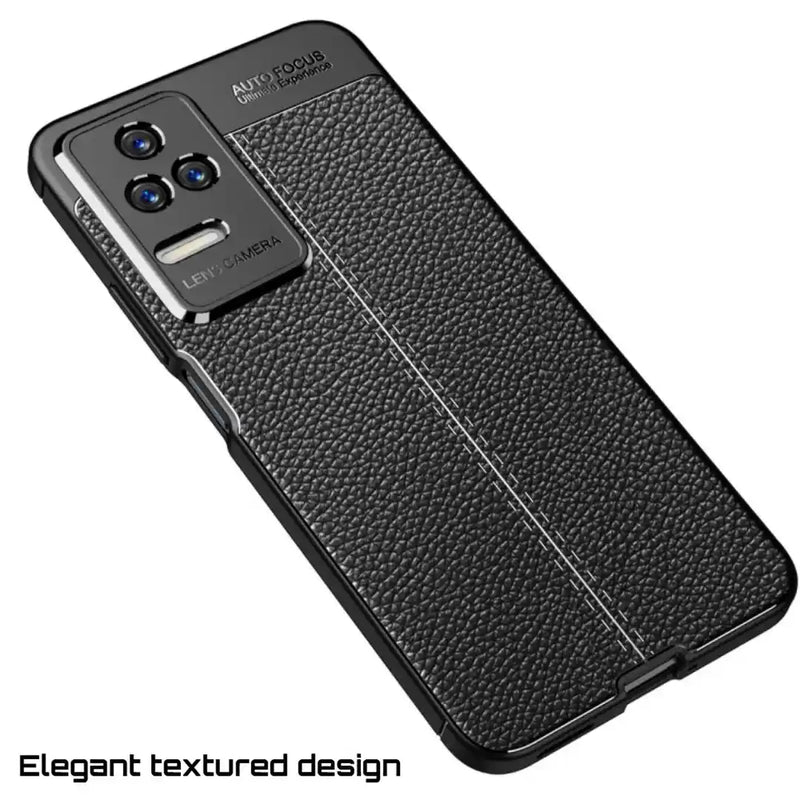 Elegant Textured - Back Case for Poco F4 5G - 6.67 Inches