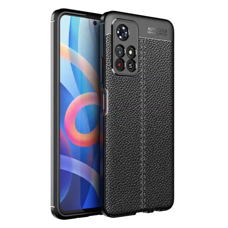 Elegant Textured - Back Case for Poco M4 Pro 5G - 6.6 Inches