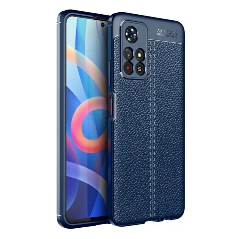 Elegant Textured - Back Case for Poco M4 Pro 5G - 6.6 Inches