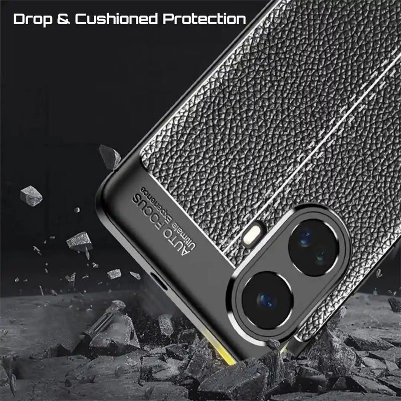 Elegant Textured - Back Case for Realme 10 Pro Plus 5G - 6.7 Inches