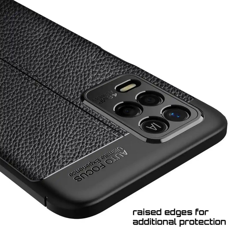 Elegant Textured - Back Case for Realme Narzo 30 5G - 6.5 Inches