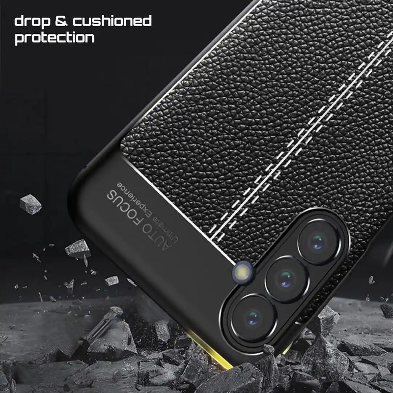 Elegant Textured - Back Case for Samsung Galaxy F34 5G - 6.5 Inches