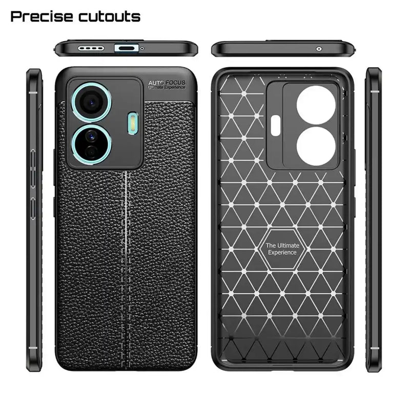 Elegant Textured - Back Case for Vivo T1 Pro 5G - 6.44 Inches