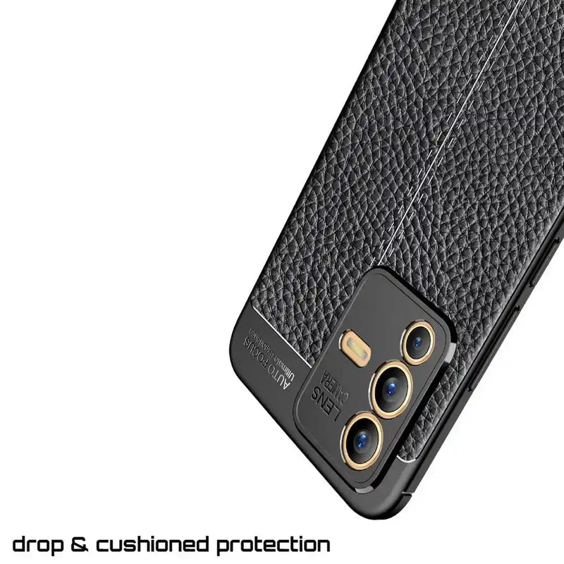 Elegant Textured - Back Case for Vivo V23 Pro 5G - 6.56 Inches