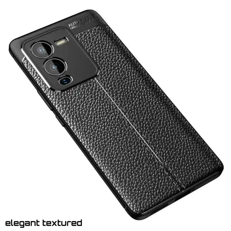 Elegant Textured - Back Case for Vivo V25 Pro 5G - 6.56 Inches