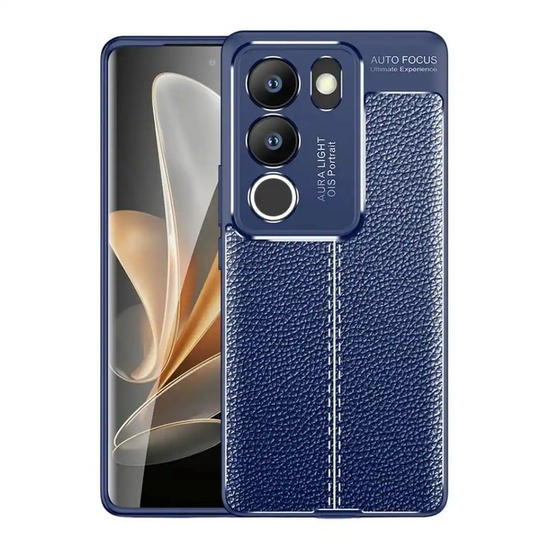 Elegant Textured - Back Case for Vivo V29 Pro 5G - 6.78 Inches
