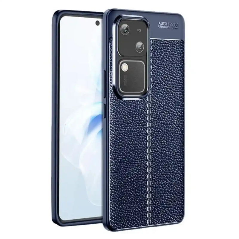 Elegant Textured - Back Case for Vivo V30 5G - 6.78 Inches