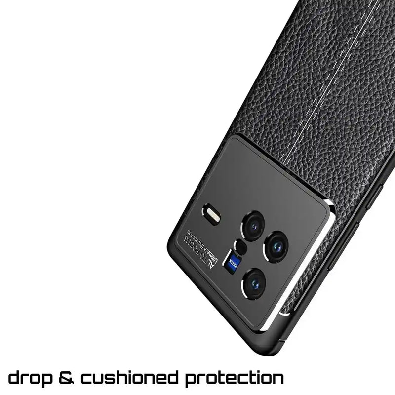 Elegant Textured - Back Case for Vivo X80 5G - 6.78 Inches