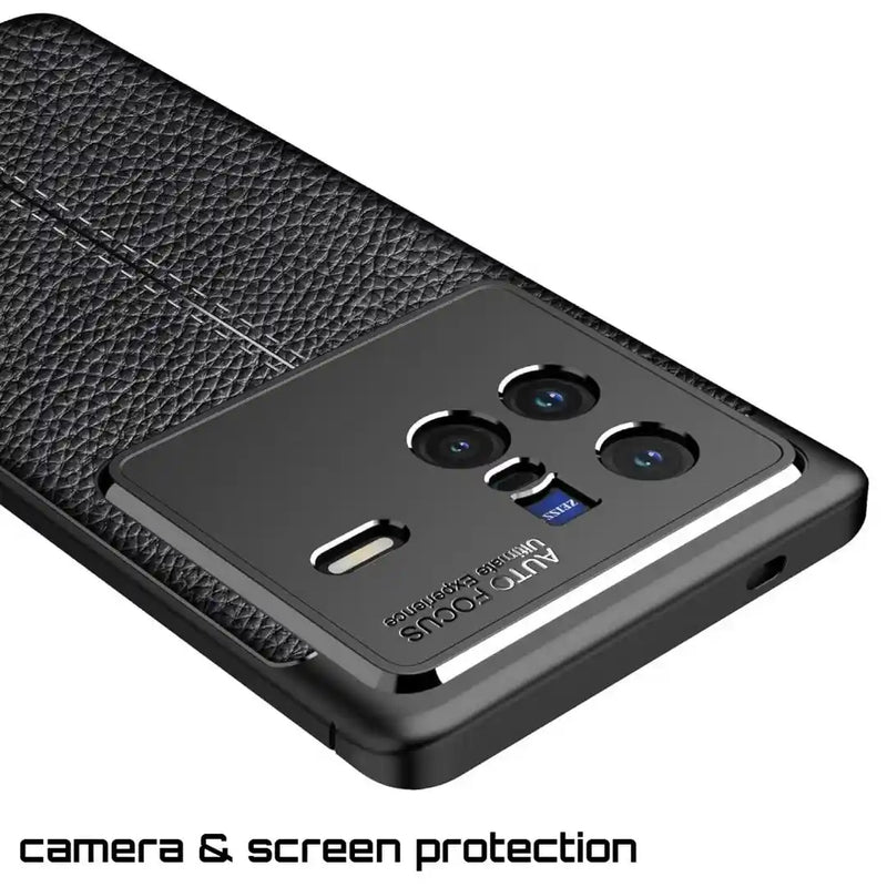 Elegant Textured - Back Case for Vivo X80 5G - 6.78 Inches
