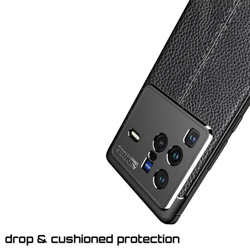 Elegant Textured - Back Case for Vivo X80 Pro 5G - 6.78 Inches
