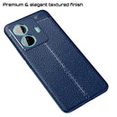 Elegant Textured Back Cover for IQOO Z6 Pro 5G (6.44") | Elegant Case | Light Weight Case | Premium Case