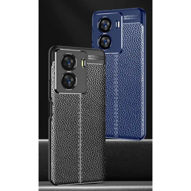 Elegant Textured - Mobile Back Cover for IQOO Z7 5G - 6.38 Inches