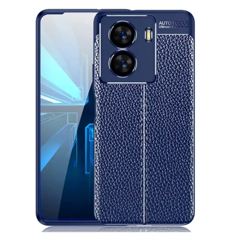 Elegant Textured - Mobile Back Cover for IQOO Z7s 5G - 6.38 Inches